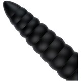 BUTTR Caterpiller - orja&amp;scaron;ki analni čep (črn) - 29 cm Slike