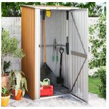  Vrtna lopa rjava 118,5x97x209,5 cm pocinkano jeklo | Shoptok.si