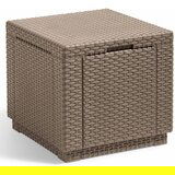 Allibert kockasti tabure za pohranu boja cappuccina 228749 | shoptok.hr