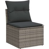  7-dijelni set vrtnih sofa sivi od poliratana | shoptok.hr