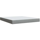 vidaXL Krevet s oprugama i madracem svjetlosivi 180x200 cm od tkanine | shoptok.hr