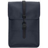 Rains Nahrbtniki NAVY BACKPACK MINI Modra | Shoptok.si
