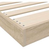  Posteljni okvir Sonoma 75 x 190 cm Konstruiran les, (5000121528) Slike