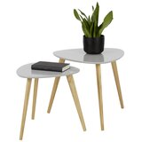 Mömax set mizic chris, 2-Delni, svetlo siva | Shoptok.si