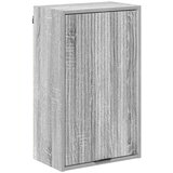 vidaXL kopalniška omarica z vrati siva sonoma 39 x 23.5 x 65 cm | Shoptok.si