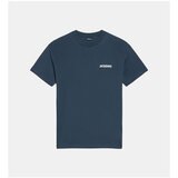 JACQUEMUS Majice s kratkimi rokavi LE T-SHIRT DARK NAVY Modra Cene