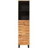  Kopalniška omarica Naravna 38 x 33,5 x 160 cm Masiven les manga, (5000112536) | Shoptok.si