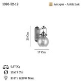 Opviq zidna lampa ponte 52 19 | ePonuda.com
