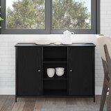 vidaXL Stranski hrbtišče Črna Oreh 100x35x70 cm Inženirski les in Jeklo, (22008335) | Shoptok.si