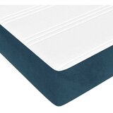  Krevet s oprugama i madracem tamnoplavi 160x200 cm baršunasti | shoptok.hr