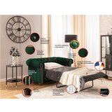 Ropez Zelena žametna raztegljiva sedežna garnitura 148 cm York Blik – | Shoptok.si