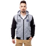 Glano Men's Quilted Transition Jacket - gray Cijene