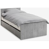 Linnea Ram krevet sa prostorom za odlaganje 90x200cm, Sivo-bijela | Eponuda.ba