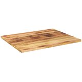  Ploča za stol 90x80x2,5 cm pravokutna masivno grubo drvo manga | shoptok.hr