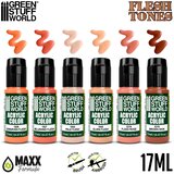Green Stuff World Paint Set - Flesh Tones (Box x6) | Eponuda.com