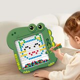  Edukativna magnetna ploča s motivom dinosaura, zelena slagalica | shoptok.hr
