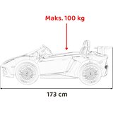  Licencirani auto na akumulator Lamborghini Aventador SV STRONG - dvosjed - sivi | shoptok.hr