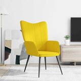  Stolica za opuštanje boja senfa od tkanine | shoptok.hr