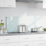  Kuhinjski zid Mlijeko 100 x 40 cm Staklo otporno na udarce | shoptok.hr