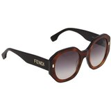 Fendi Sunčane naočale FE 40045I Brown | shoptok.hr