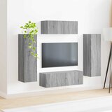  Set TV komoda Zidne 3 pcs Siva Sonoma Konstruirano drvo | shoptok.hr