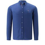 Dewberry G674 MEN'S SHIRT-OUTDOOR INDIGO Cene