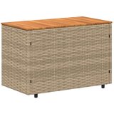  Set vanjskih sofa 4-Broj sjedala 4 pcs 55 x 30 x 39 cm - bež i krem ​​bijela | shoptok.hr