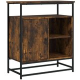 vidaXL Komoda boja dimljenog hrasta 69 x 35 x 80 cm konstruirano drvo | shoptok.hr