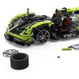  Licencirani auto za slaganje 1:8 Pagani Huayra BC RASTAR sa 2892 elementa - zeleni | Shoptok.si