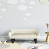 vidaXL Otroški kavč krem 70x40x24 cm žamet | Shoptok.si
