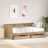  Krevet na dan Umjetnički hrast 75 x 190 cm Konstruirano drvo | shoptok.hr