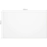  Zaščita za mizo mat 160x90 cm 2 mm PVC, (20713613) | Shoptok.si
