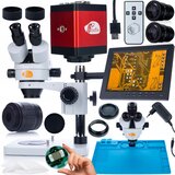 Rosfix mercury pro MSMP-T-PS1 komplet mikroskopa + kamera draco red pro kmdrp-hdmi-vga 2MP+SILIKONSKA podloga 480X320MM+ROČAJ z 8" zaslonom, (22084151) Cene