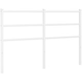 vidaXL Kovinsko vzglavje belo 135 cm, (21142455) Cene