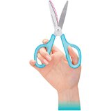  ŠKARE UREDSKE 17,5CM NEHRĐAJUĆI ČELIK FITCUT CURVE SC-175S PLUS.35052 SVIJETLO PLAVE BLISTER | Shoptok.si
