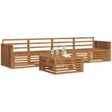 Set vanjskih sofa 5 kom. Prirodna Čvrsto drvo akacije | shoptok.hr
