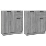  Komode 2 kom boja hrasta sonome 60x30x70 cm konstruirano drvo | shoptok.hr