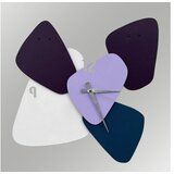 WALLXPERT dekorativni metalni zidni sat asr 4 multicolor boja | ePonuda.com