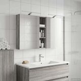  Komplet omaric za kopalnico s polico 3 pcs 120 x 14,5 x 70 cm, (5000245412) | Shoptok.si