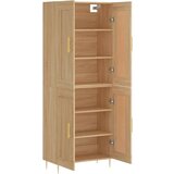  Visoka komoda hrasta sonome 69 5x34x180cm od konstruiranog drva | shoptok.hr