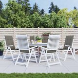  Jastuci za stolice 6 kom tamnosivi 120 x 50 x 4 cm od tkanine | shoptok.hr