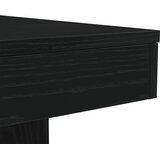  Klub stolić s LED svjetlima crni hrast 90x50x40 cm | shoptok.hr