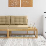  Vanjski krajnji kauč Bijela 115 x 83 x 73 cm Poliester Cijene