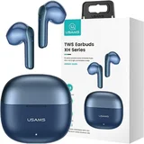 brezžične slušalke bluetooth 5.1 tws serija xh modre, (21968812)