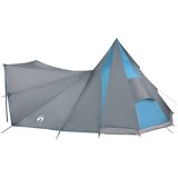 Tipi šator s krovom s pohranom Plava 510 x 690 x 330 cm taft | shoptok.hr