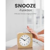 ABOVECLOCK analogna budilka iz lesa | Shoptok.si