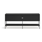 Teulat Črna TV omarica 175x74x45 cm Platt – | Shoptok.si