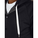 DStreet Męska kurtka bomber z kapturem szara | Shoptok.si