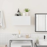  Kupaonski zidni ormarić bijeli 60x25x30 cm izrađeno drvo | shoptok.hr