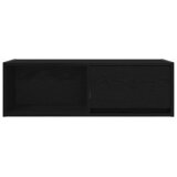 TV ormarići 2 kom crni hrast 80x31x25,5 cm konstruiranog drva | shoptok.hr